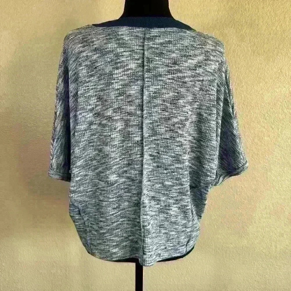 Free People FP Movement Dolman Sleeve Tee Oversized Slouchy Blue NWT Women Small - Picture 2 of 6